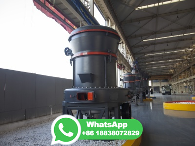 Maintenance of wear parts for a ball mill and vertical mill Great Wall